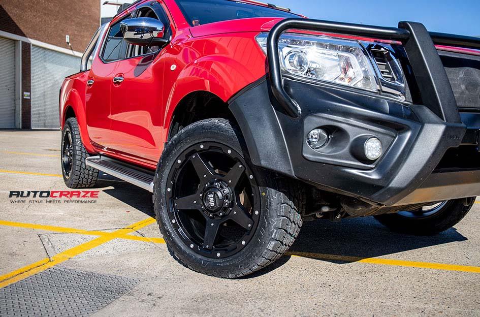 NISSAN NAVARA GD04 MATTE BLACK